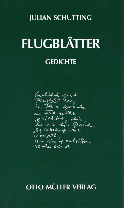 Buchcover Flugblätter