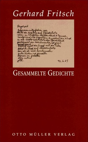 Cover Gesammelte Gedichte