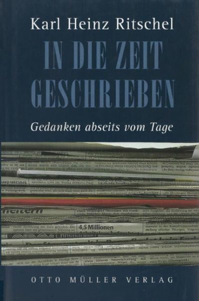 Cover In die Zeit geschrieben