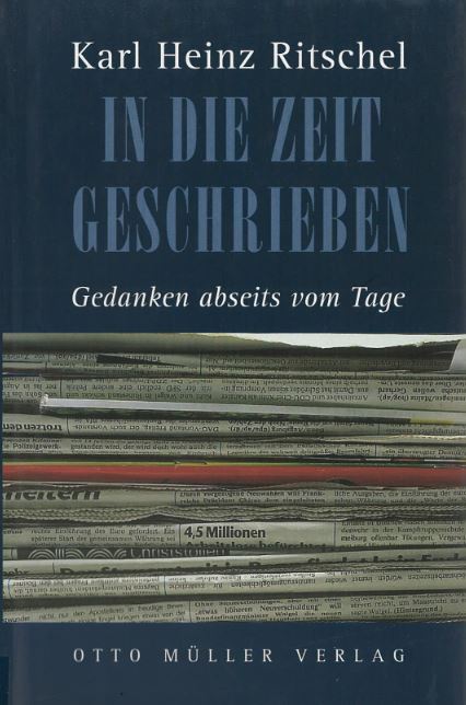 Buchcover In die Zeit geschrieben