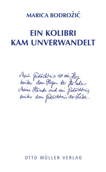 Cover Ein Kolibri kam unverwandelt