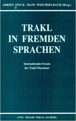 Cover Trakl in fremden Sprachen