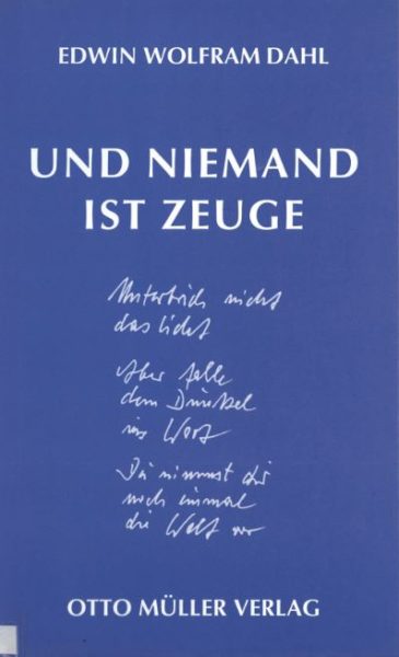 Cover Und niemand ist Zeuge