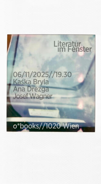 Literatur im Fenster: Ana Drezga liest aus „Top Girls“